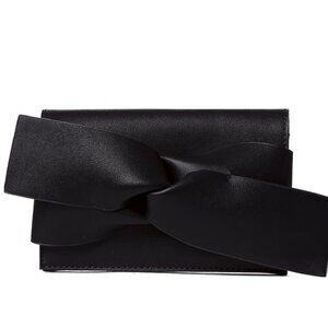 Black Bow Clutch/ Crossbody